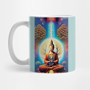 Buddha and the tree of life Mug